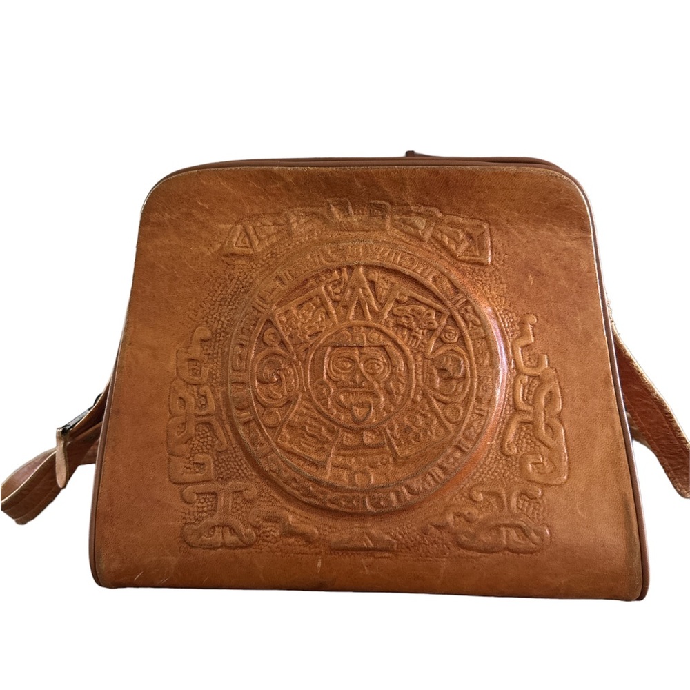 Vintage Hand Tooled Leather handbag